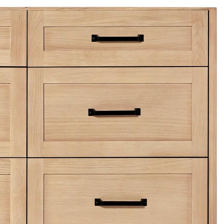 Ariel Monreau 66 Inch Double Sink Base Cabinet In Midnight Blue