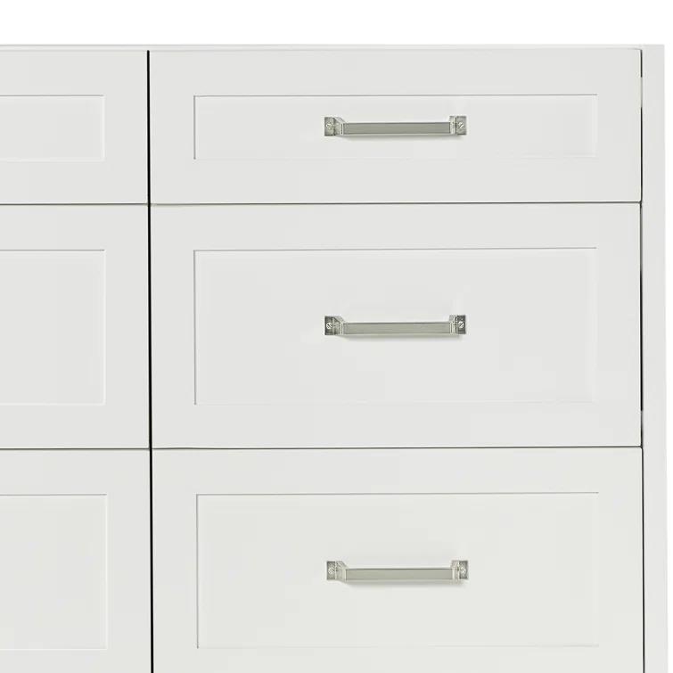 Ariel Monrow 67 Inch Double Oval Sink Bathroom Vanity With Italian Carrara Marble Countertop