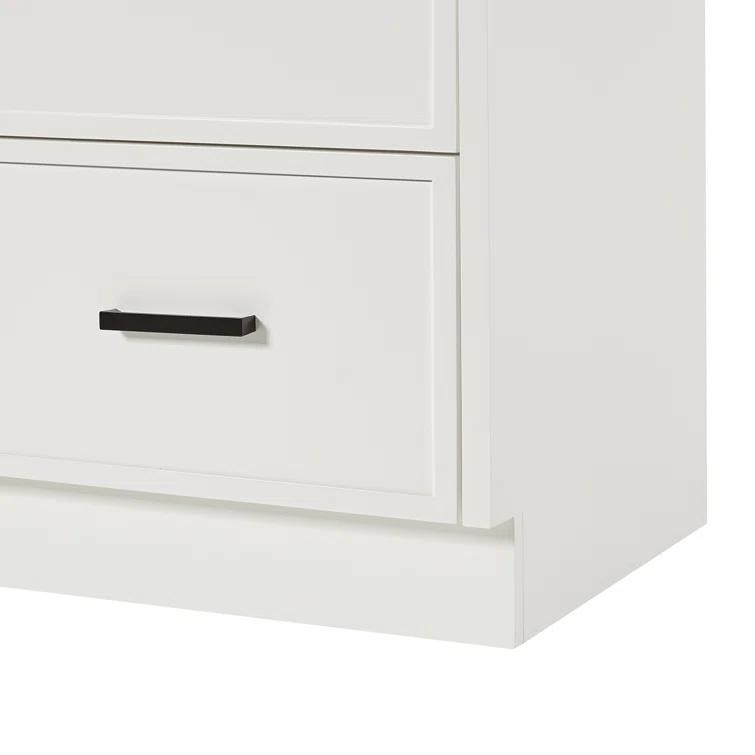 Ariel Kelly 43 Inch Single Rectangular Sink Bathroom Vanity With Quartz Countertop