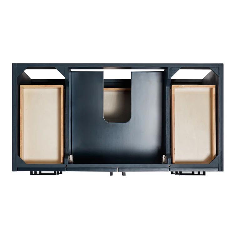 Ariel Kelly 43 Inch Single Rectangular Sink Bathroom Vanity With Quartz Countertop