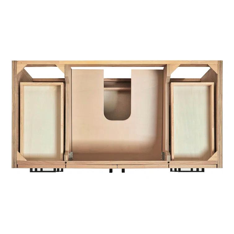 Ariel Kelly 43 Inch Single Rectangular Sink Bathroom Vanity With Quartz Countertop