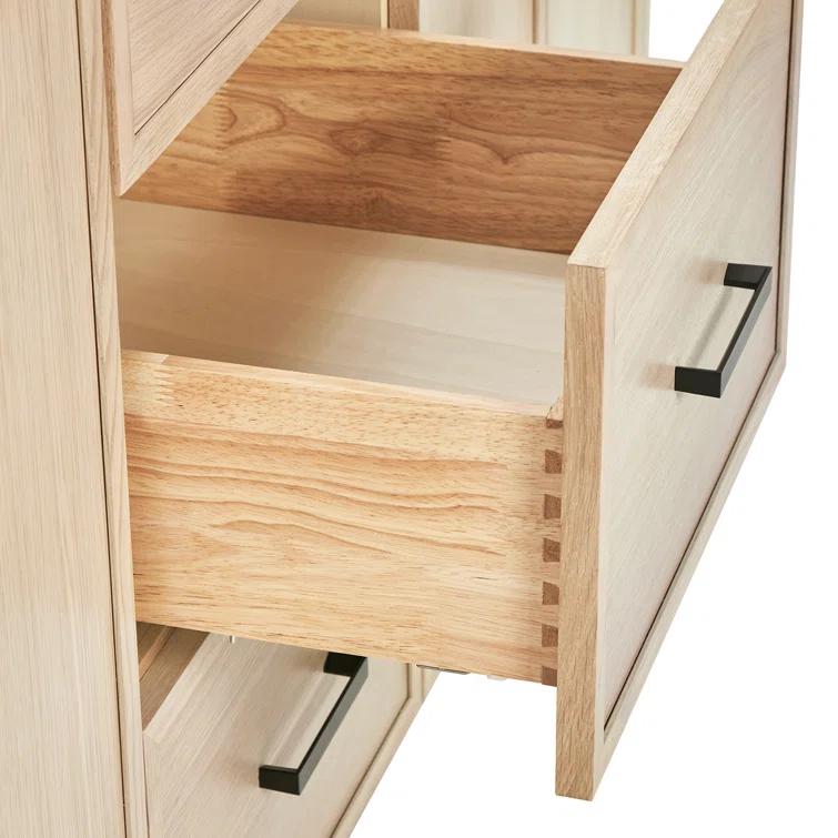 Ariel Kelley 66 Inch Double Sink Base Cabinet In Oak