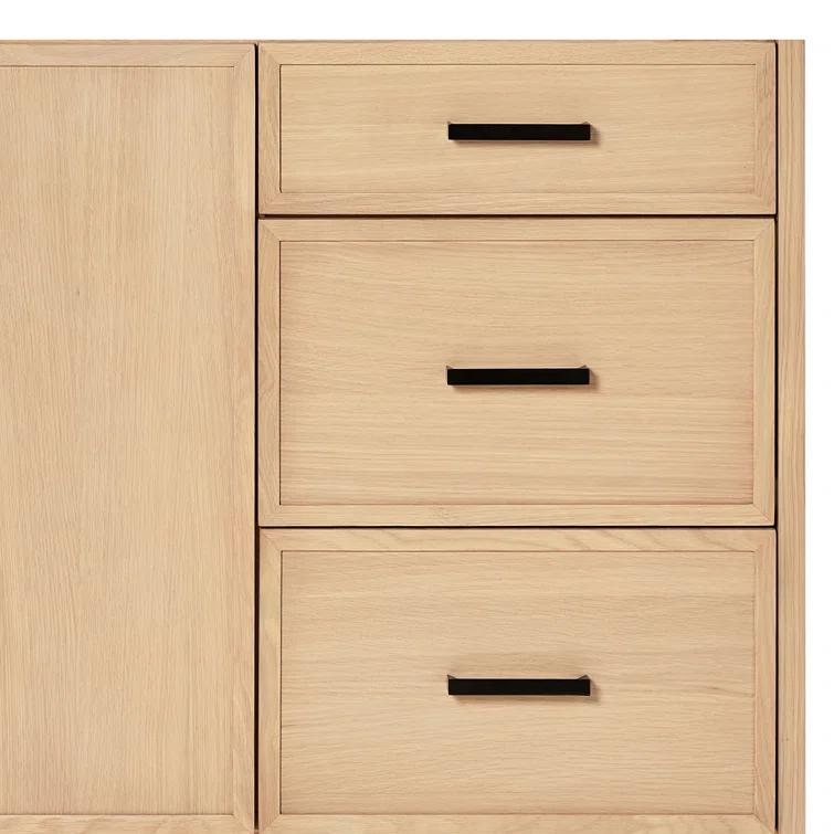 Ariel Kelly 66 Inch Single Rectangular Sink Bathroom Vanity With Carrara Quartz Countertop