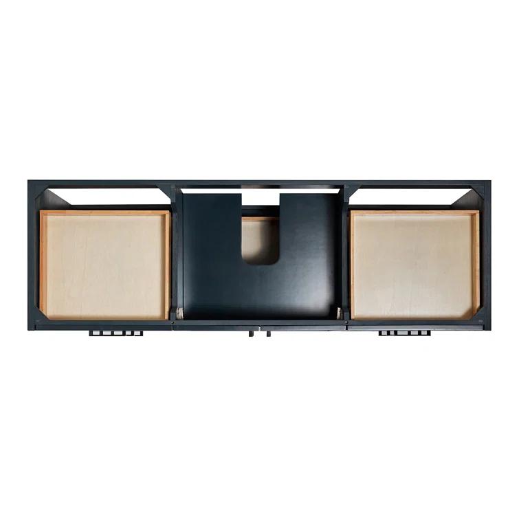 Ariel Kelly 67 Inch Single Rectangular Sink Bathroom Vanity With Pure Quartz Countertop