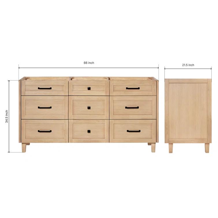 Ariel Monreau 66 Inch Double Sink Base Cabinet In Midnight Blue