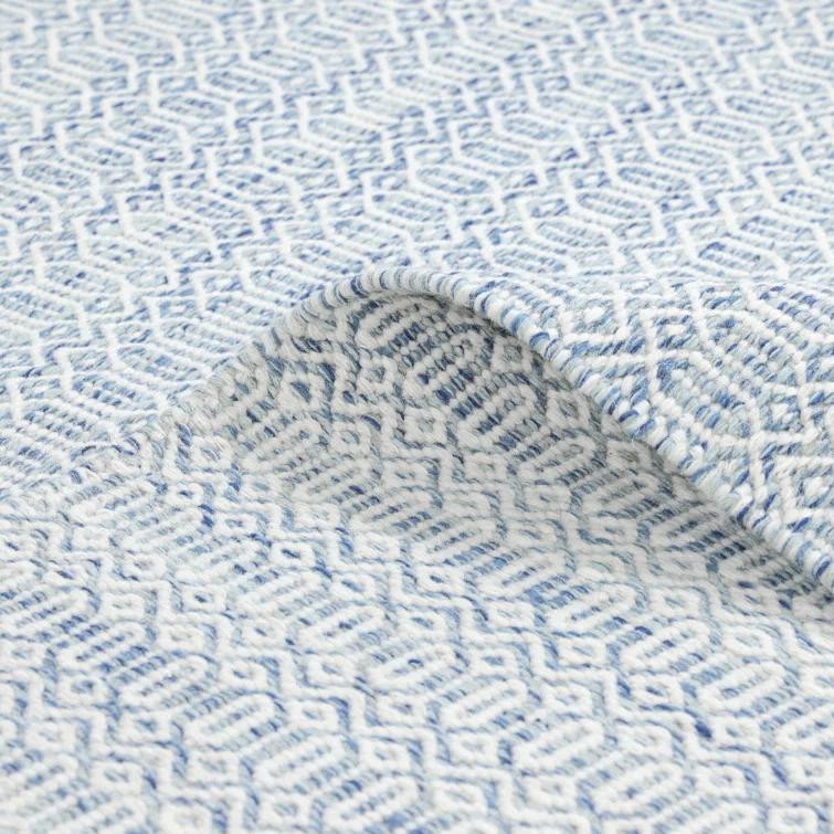 Chatham Contemporary Flatweave Cream 6 ft. x 9 ft. Hand Woven Area Rug