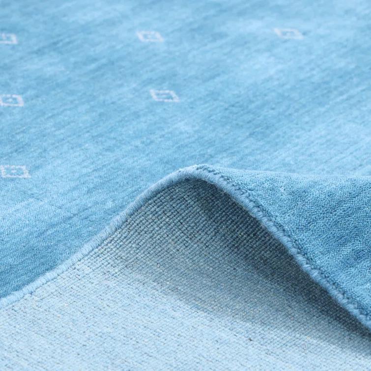 Cyrena Hand-Loomed Wool Rug - Sapphire / 9' x 12'