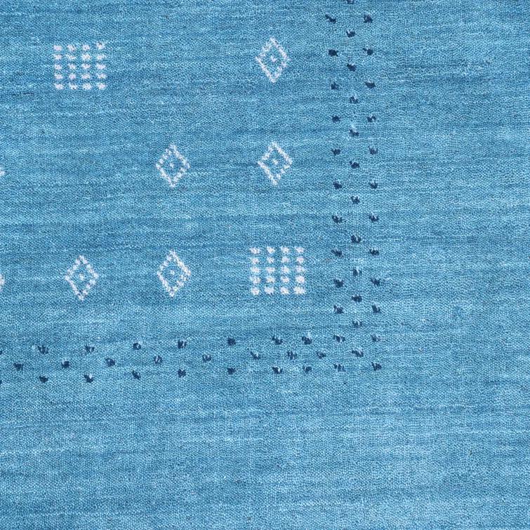 Cyrena Hand-Loomed Wool Rug - Sapphire / 9' x 12'