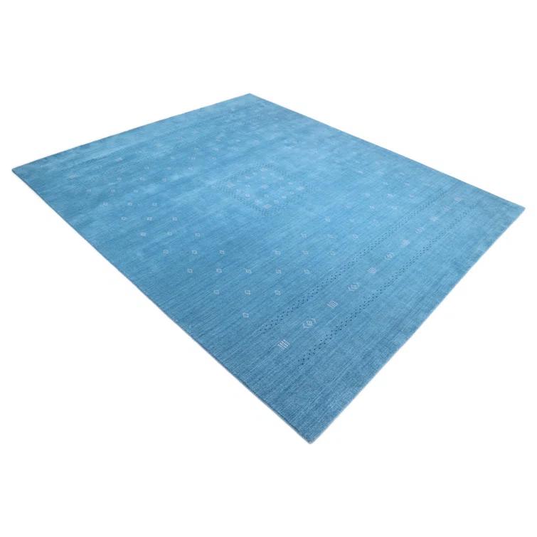 Cyrena Hand-Loomed Wool Rug - Sapphire / 9' x 12'