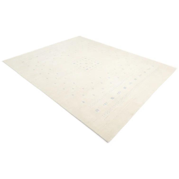 Cyrena Hand-Loomed Wool Rug - Ivory / 9' x 12'