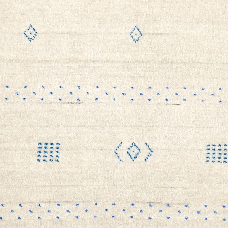 Cyrena Hand-Loomed Wool Rug - Ivory / 9' x 12'