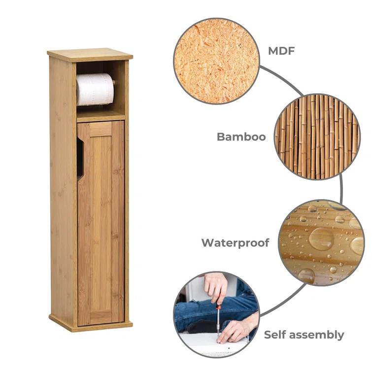 Evideco Mahe Free Standing Toilet Paper Holder 9912195