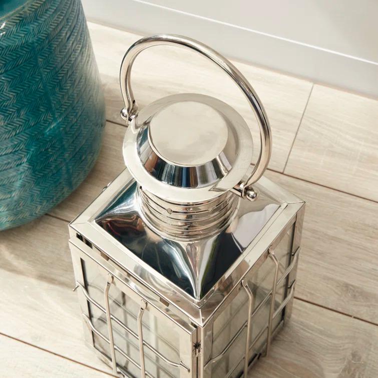Maritime Stainless Steel Outdoor Lantern Candleholders