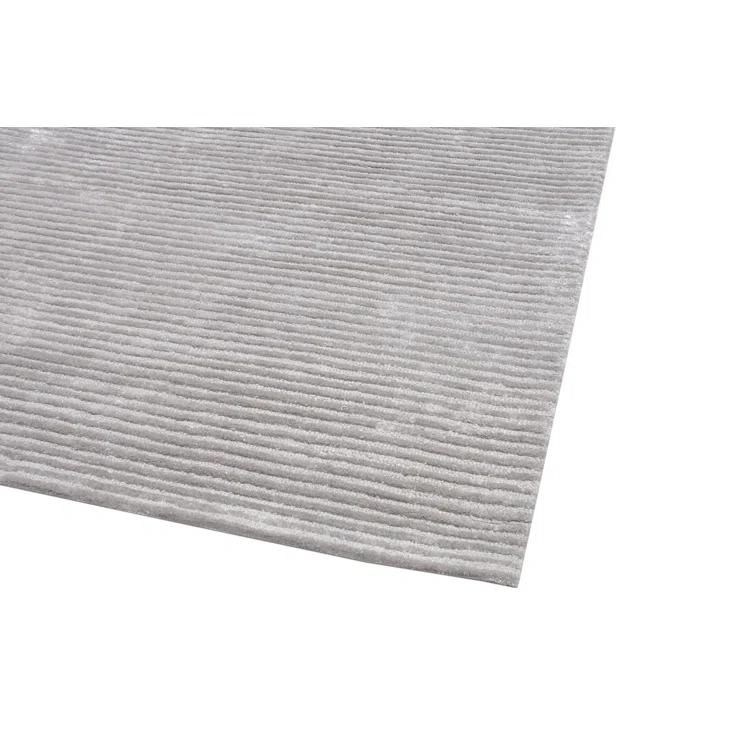 Edgy Hand Tufted Viscose Striped Rug