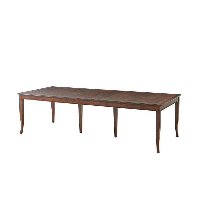 Theodore Alexander Brooksby Extendable Mahogany Dining Table