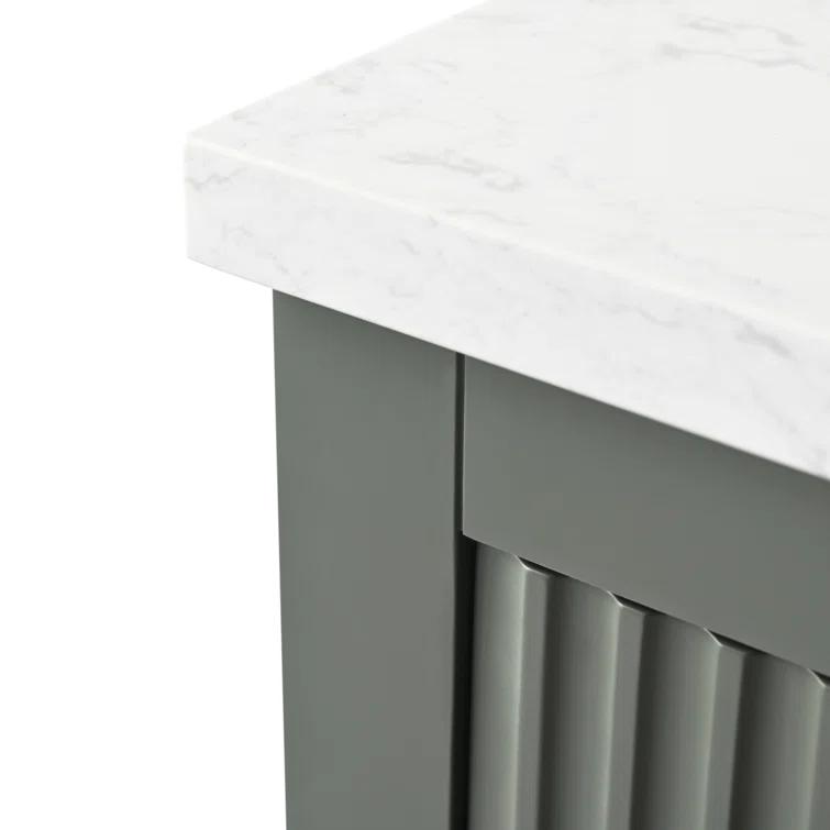 60" Double Bathroom Vanity Set