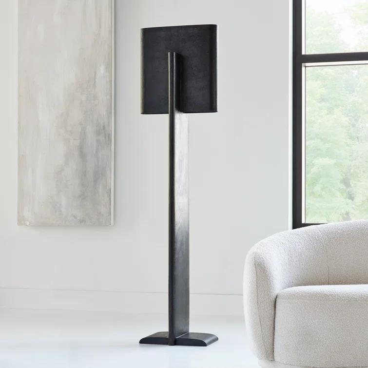 Lotura 72" Museum Gild LED Floor Lamp