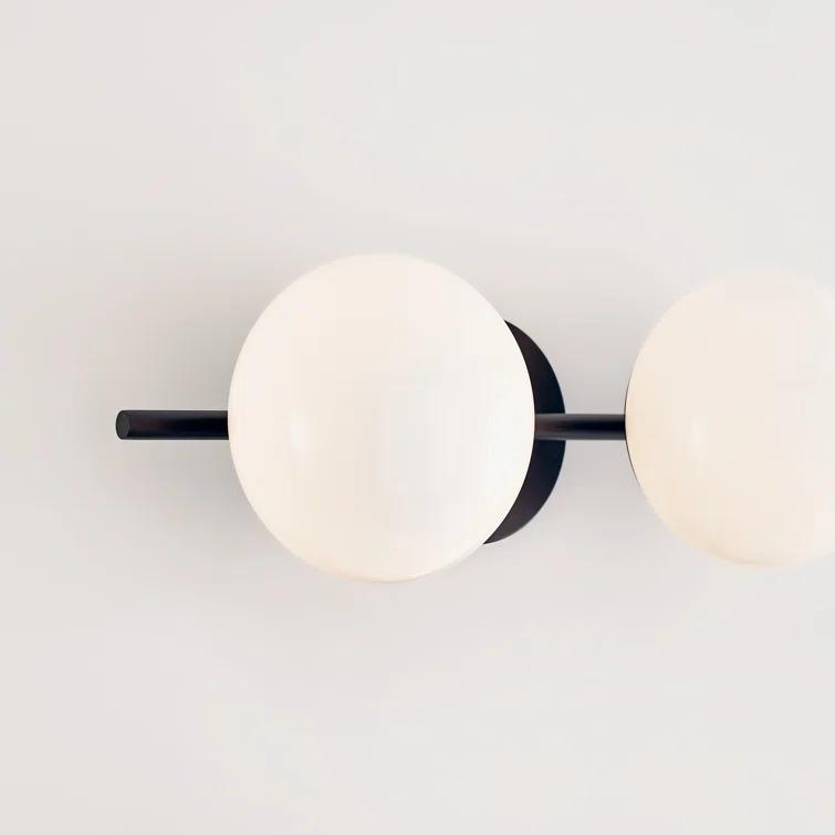 Vibi 2 Light Frosted Dimmable Vanity Light