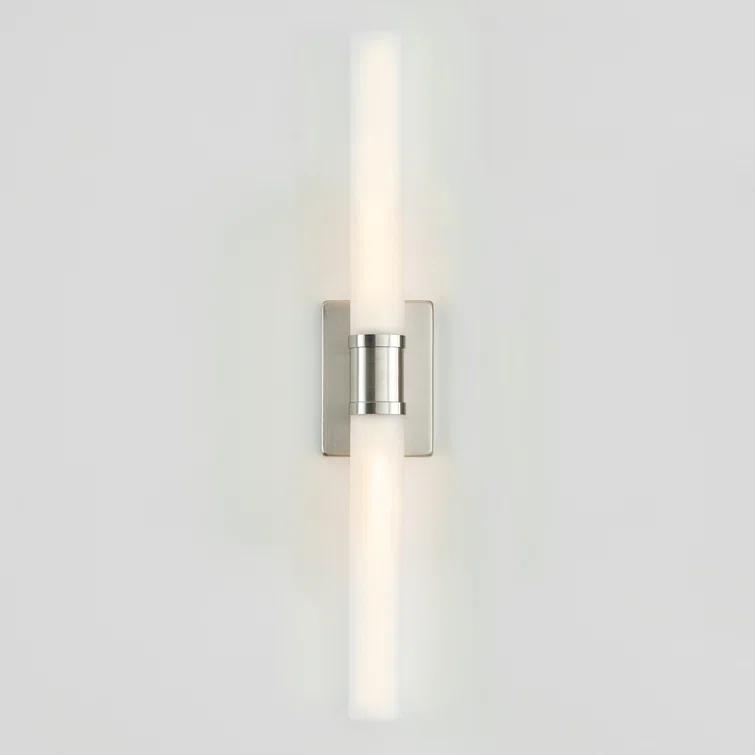 Evelien 2 Light Frosted Dimmable Vanity Light