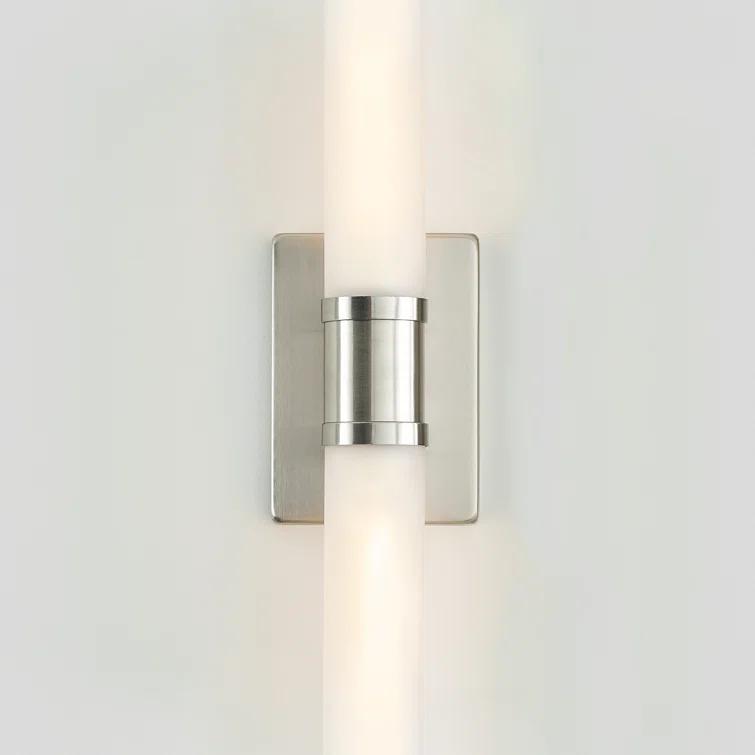 Evelien 2 Light Frosted Dimmable Vanity Light