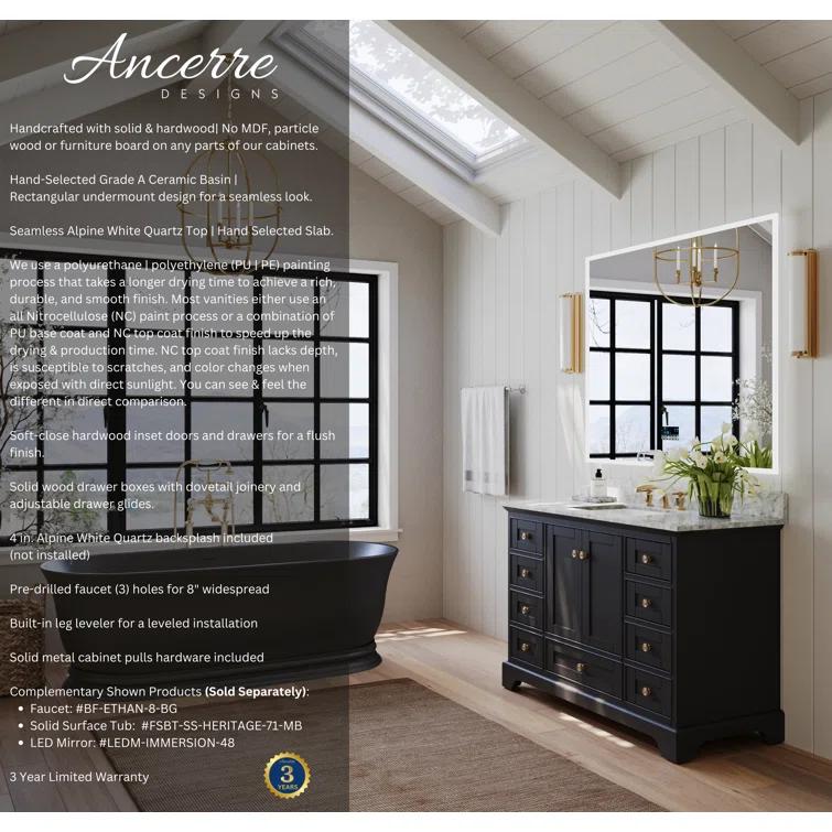 Varna 48'' Single Bathroom Vanity with Top