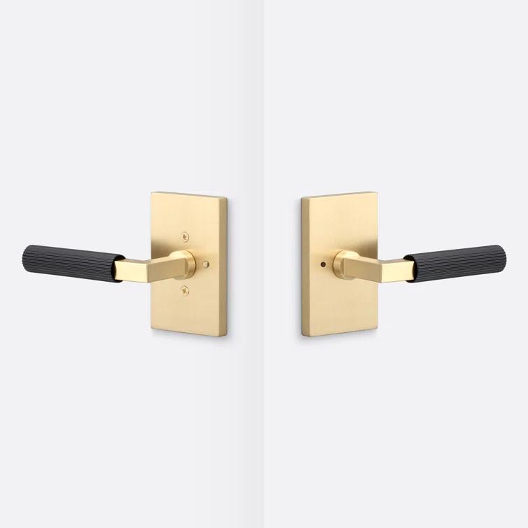 Levanto Dummy Rosette, Straight Knurled Grip