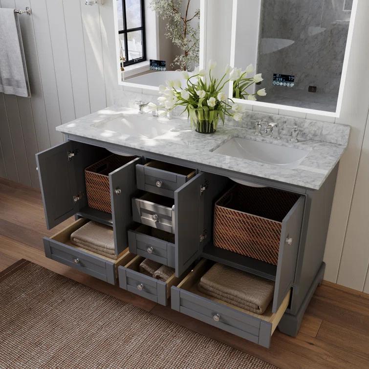 Varna 60'' Double Bathroom Vanity