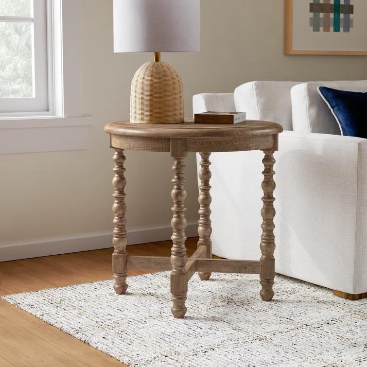 Jacob Solid Wood End Table