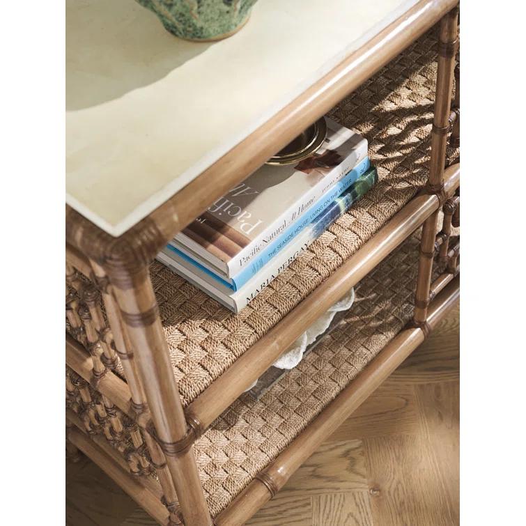 Tommy Bahama Home Sailfish 54'' Stone Top Console Table