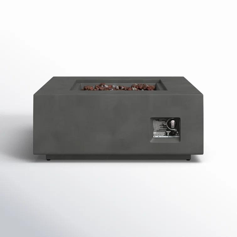 AEGEAN Propane / Natural Gas Outdoor Fire Pit Table