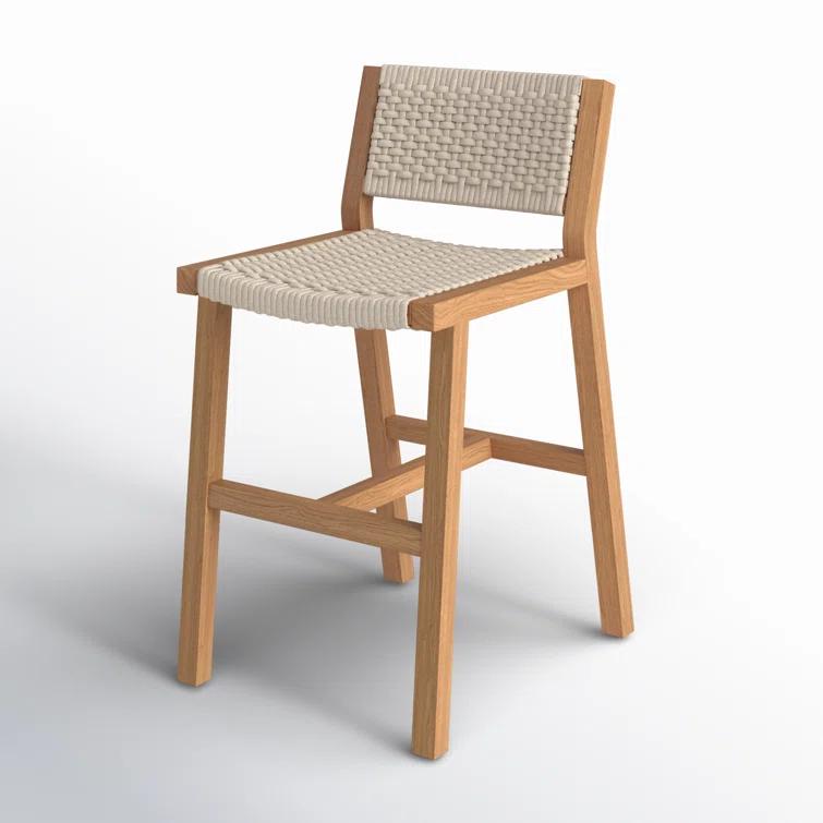 Shea Teak Outdoor 26'' Counter Stool