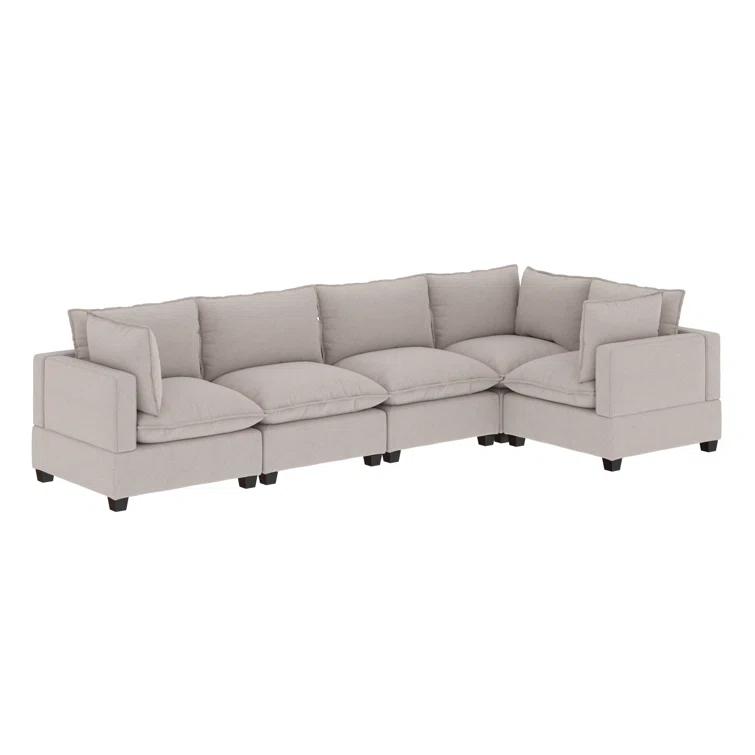 Modern Upholstered Cloud Sectional