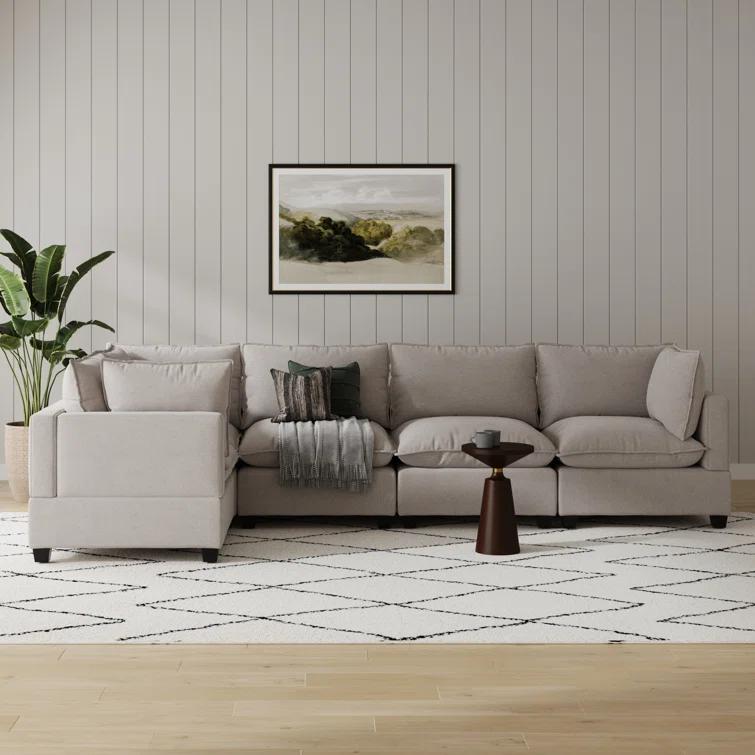 Modern Upholstered Cloud Sectional