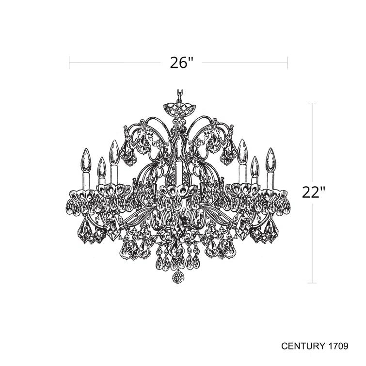 Century 9 - Light Chandelier