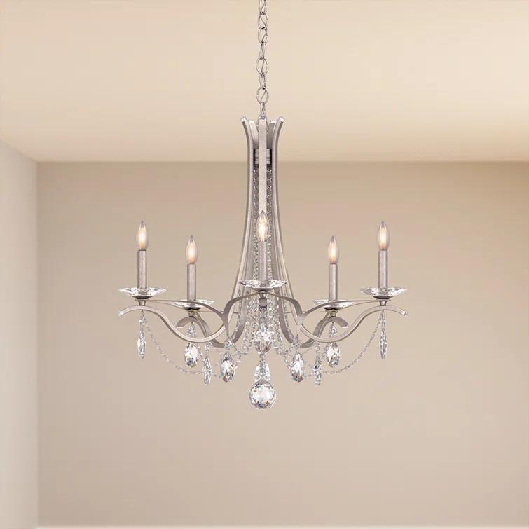 Vesca 5 - Light Dimmable Classic / Traditional Chandelier