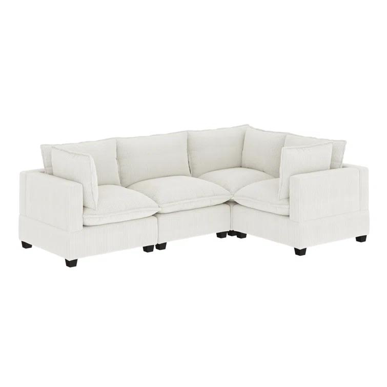 Modern Upholstered Cloud Sectional