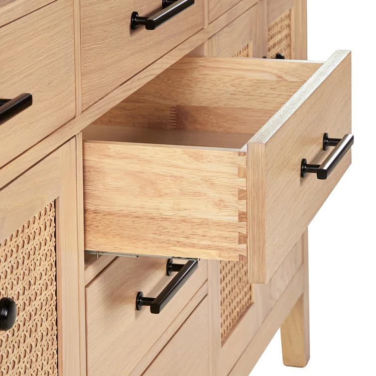 Camila 72 in. W x 22 in. D x 36 in. H Double Oval Sink Bath Vanity in White Oak with Carrara White Quartz Top