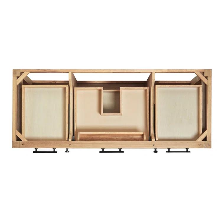 ARIEL Broeder 55 Single Sink Bathroom Vanity with Pure White Quartz Top