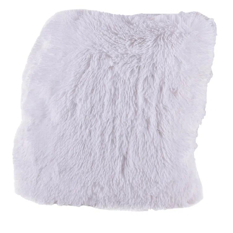 Faux Fur Reversible Throw Pillow (Set of 2)