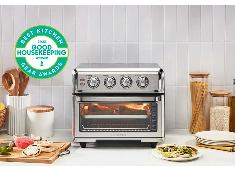 Cuisinart Air Fryer Toaster Oven with Grill, Stainless Steel