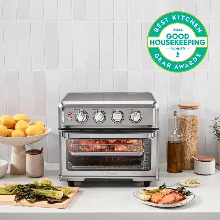 Cuisinart Air Fryer Toaster Oven with Grill, Stainless Steel