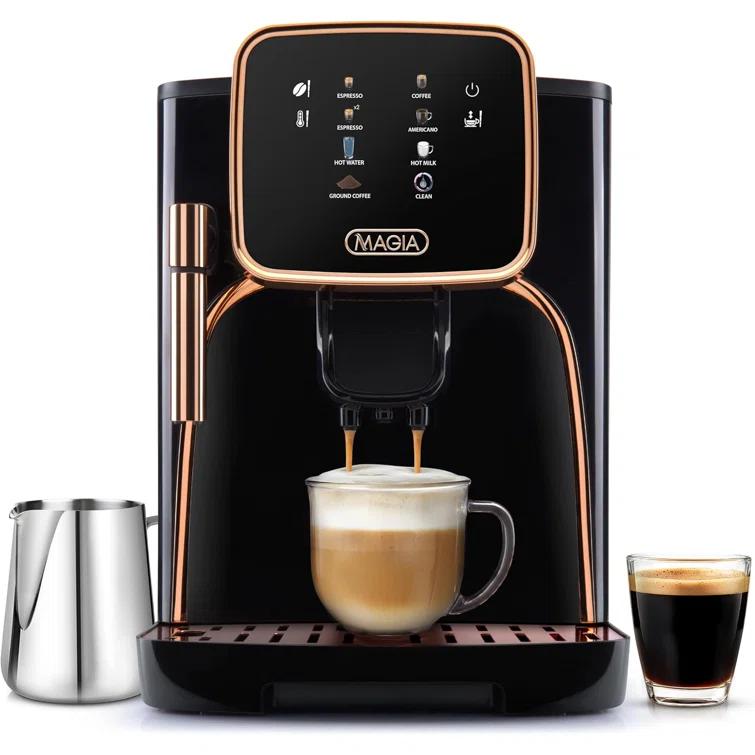 Zulay Kitchen Zulay Kitchen Magia Clasica - Fully Automatic Espresso Machine With Grinder and Touch Screen