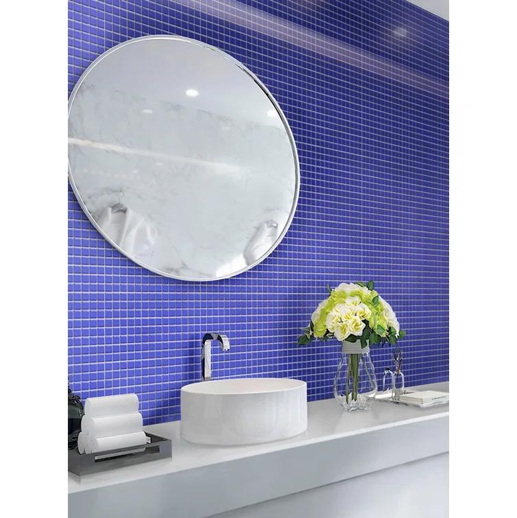 Apollo Tile 11.8" X 11.8" Matte Finished Glass Mosaic Tile