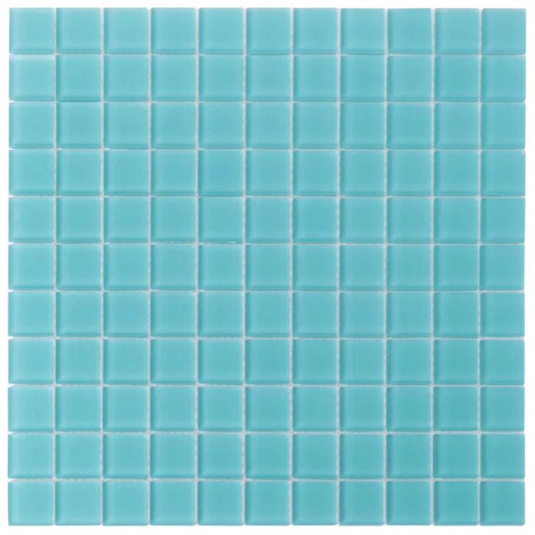 Apollo Tile 11.8" X 11.8" Matte Finished Glass Mosaic Tile