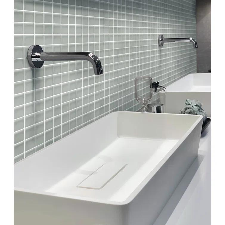 Apollo Tile 11.8" X 11.8" Matte Finished Glass Mosaic Tile