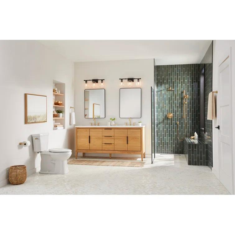 Parma 2-Handle Widespread Bathroom Faucet with Metal Touch Down Drain