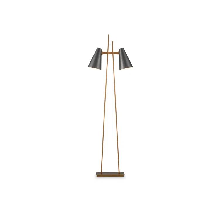 Currey & Company Duet Floor Lamp