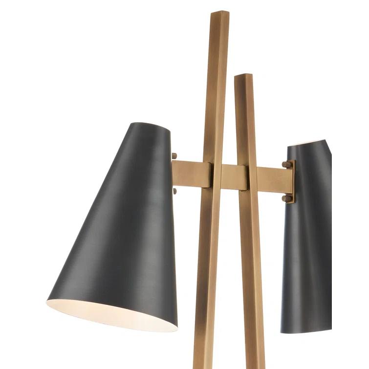 Currey & Company Duet Floor Lamp