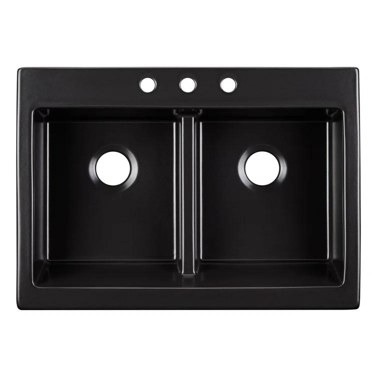 Galion 34" L Double Basin Farmhouse / Apron Kitchen Sink