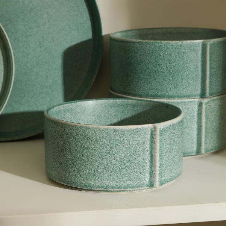 Stone Lain Bao 24-Piece Dinnerware Set Stoneware